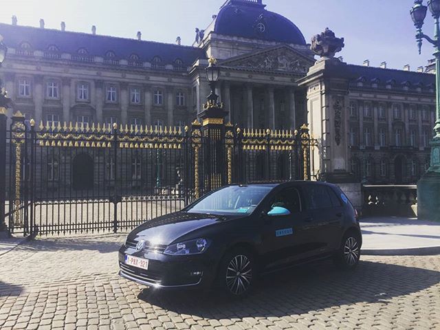 Ubeeqo car in Brussels